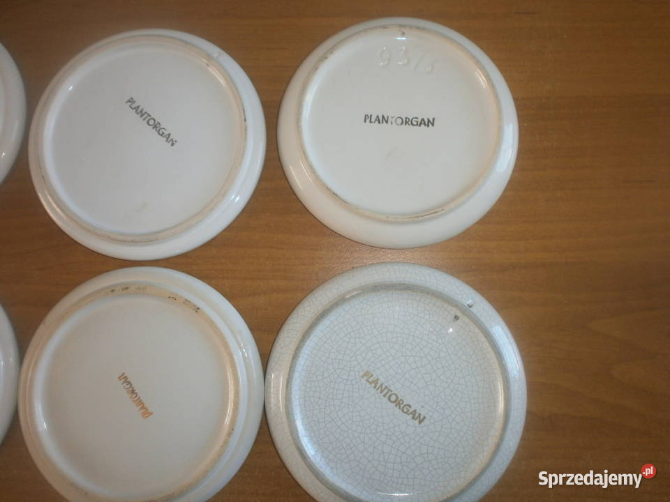 PLANTORGAN porcelana talerzyki 6 sztuk lubuskie Zielona Góra sprzedam