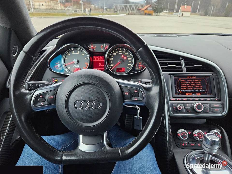 Audi R8 Coupe Quattro RTronic 42 benz 420 2008r Rok produkcji 2008