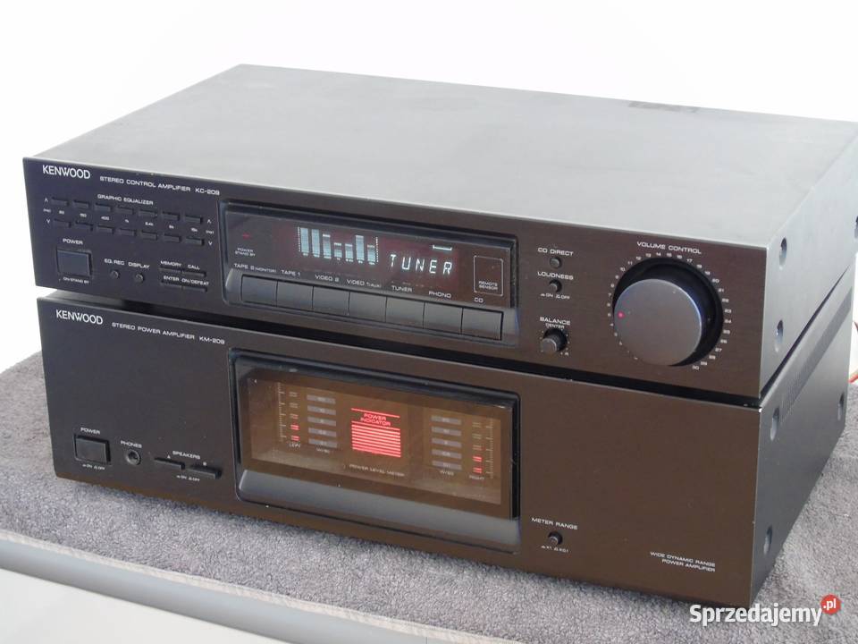 Kenwood 209 KC209 koncowka mocy i preamp z Jasło