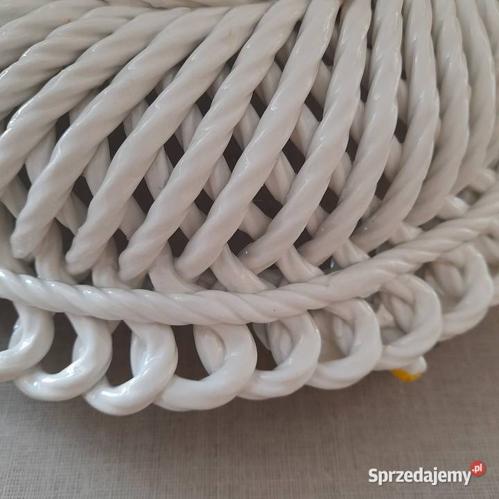 Misa koszyk na owoce patera ceramika Włochy Bogatynia