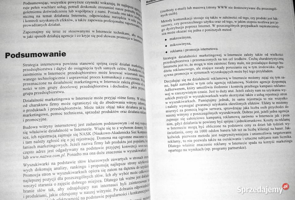 Marketing w internecie Strategie małych i dużych Chełm sprzedam