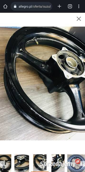Suzuki GSR felga przód tarcz Lwówek