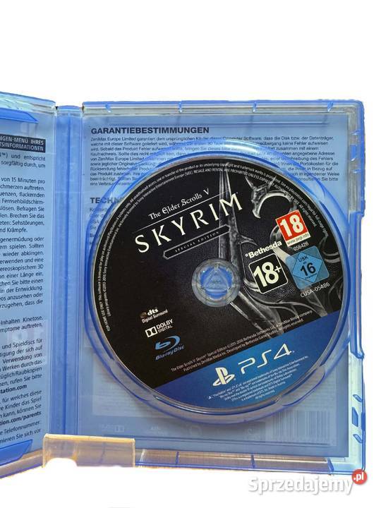 Gra The Elder Scrolls V Skyrim Special Edition Elbląg sprzedam