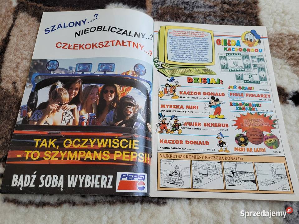 Kaczor Donald 21994 Komiksy pomorskie sprzedam