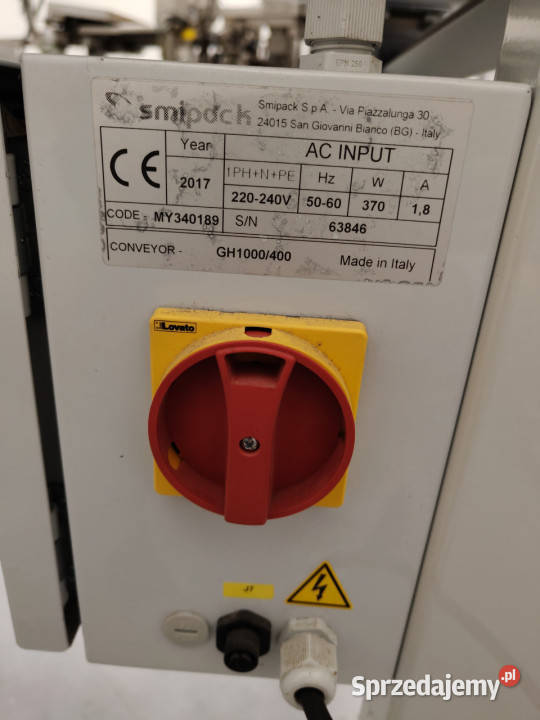 Etykieciarka automatyczna CAB Hermes z drukarką nieuszkodzony Rudno Dolne