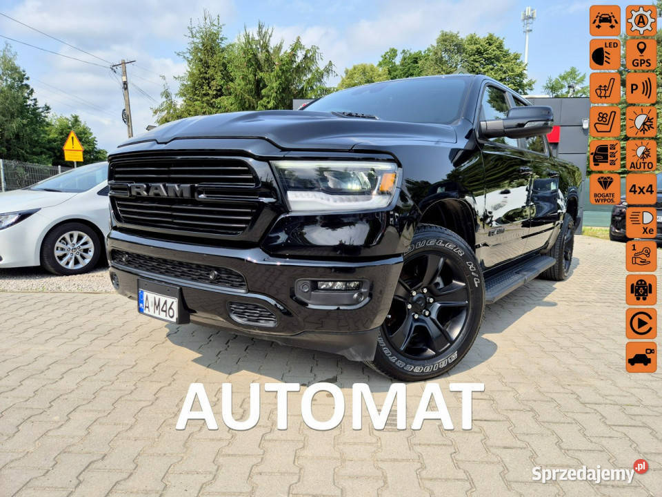 RAM 1500 Bezwypadkowy w oryginale wersja Sport 1500 mazowieckie Konstancin-Jeziorna