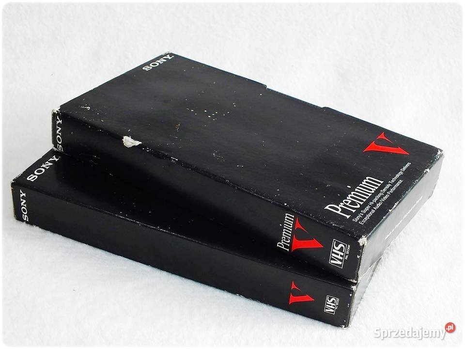Kaseta x 2 VHS SONY Premium V Kasety VHS x 240 VHS Żary
