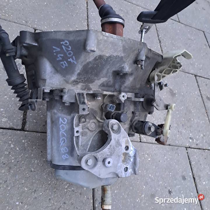 Peugeot 207 14 16V VTi 95 skrzynia biegów kod śląskie