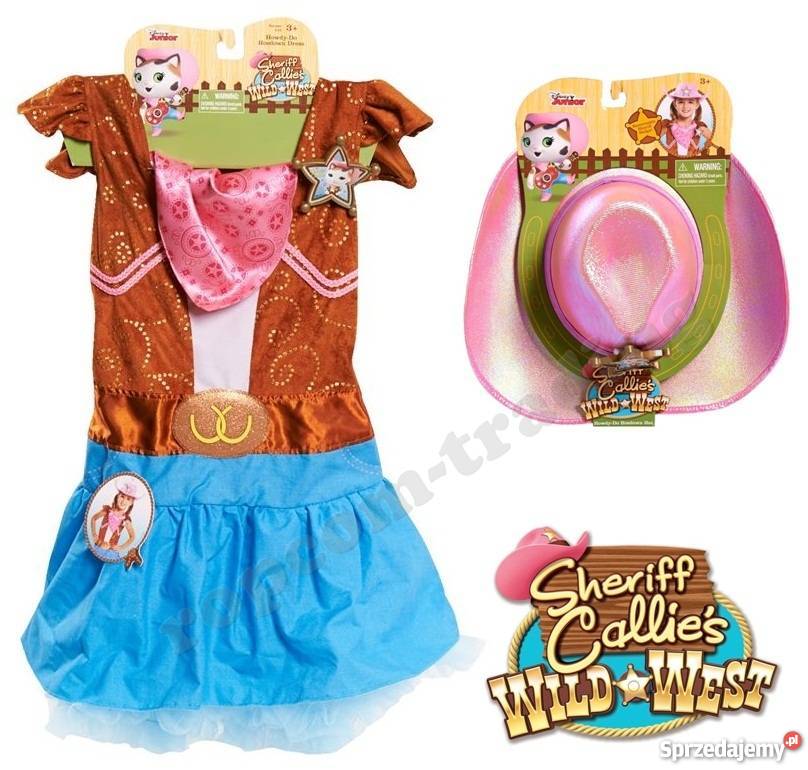 Kostium Strój Cowboyka Countrygirl Szeryf dziewczynka Pozostałe Mogilany
