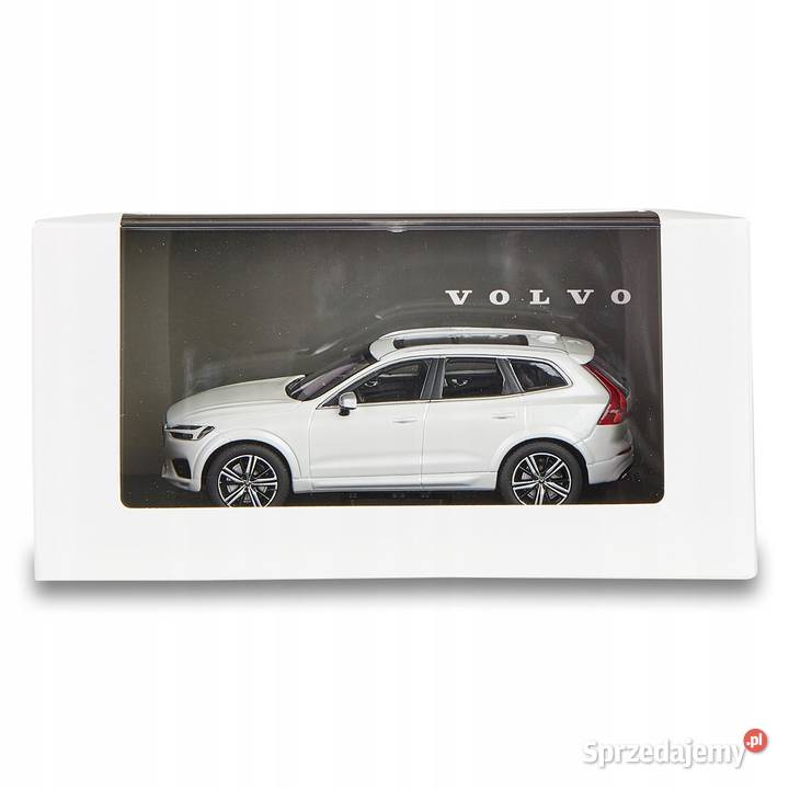 VOLVO model XC60 II 1:43 Crystal White bialy oryginal OE EX… Bielany  Wrocławskie - Sprzedajemy.pl