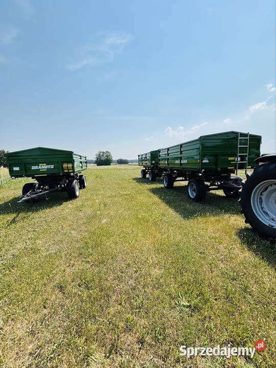 Brandys BSS AGRO 9 ton przyczepa przyczepy Brudzewice