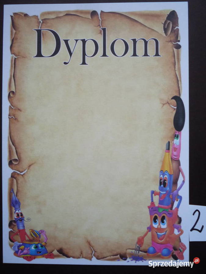 Dyplomy Uniwersalne Format A4 Pozostałe zachodniopomorskie Szczecin sprzedam