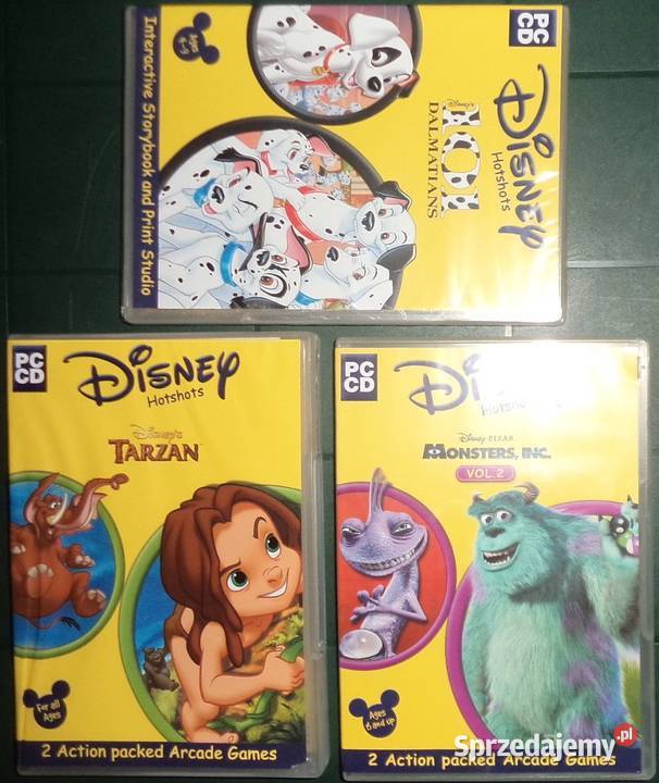 Disney 3 in 1 angielsku gra na Windows XP Rzeszów sprzedam