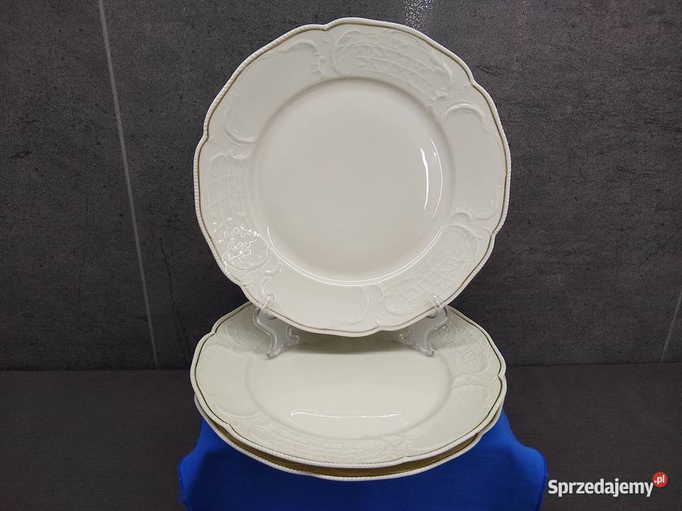 Talerze płytkie Rosenthal Sanssouci Selb 25