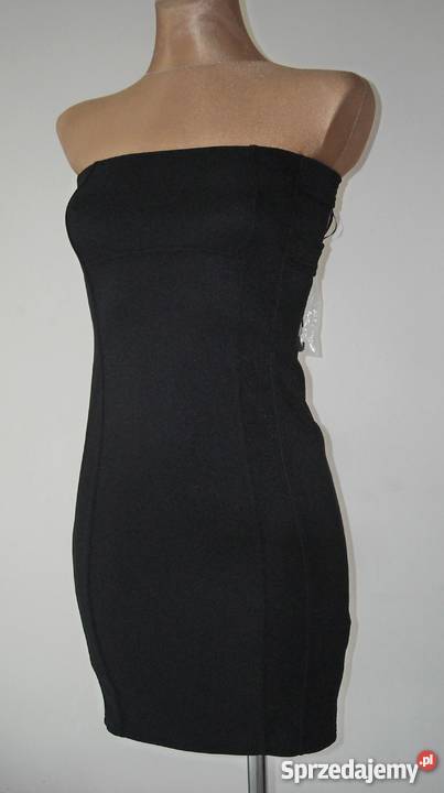 czarna sukienka tally weijl wycięcia xs Lubartów