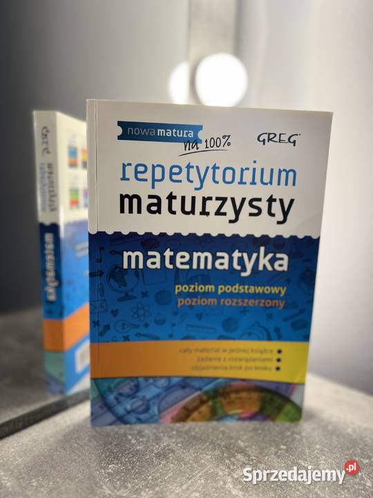 Repetytorium maturzysty Matematyka Greg podkarpackie Jasło sprzedam