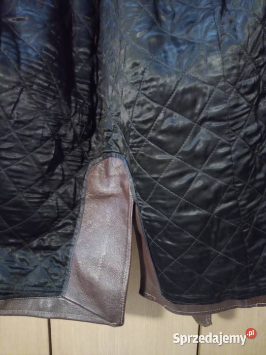 Kurka męska skórzana z PRL Legionowo