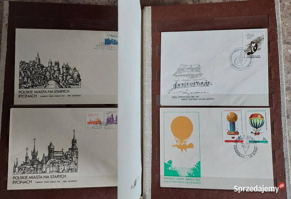 65 koperty znaczki całostki FDC polskie pierwszy pomorskie Tczew