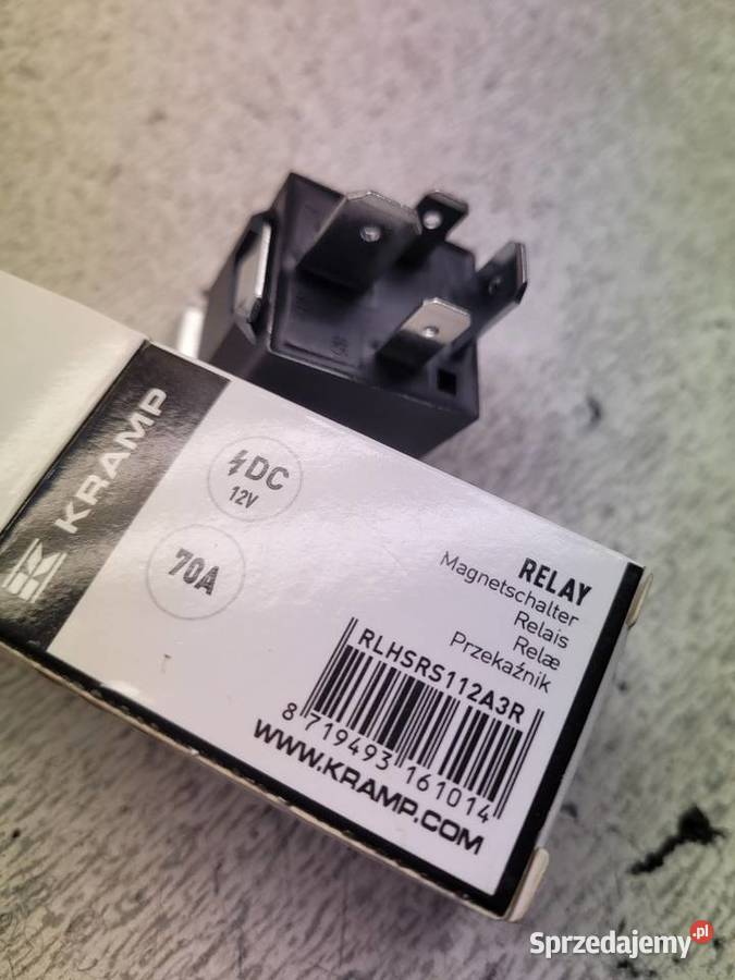 Przekaznik elektryczny 12v 70A Przywitowo sprzedam