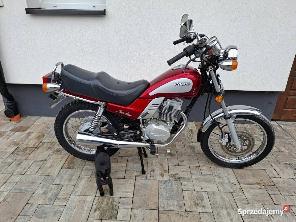 Kymco sector 125 kat B przebieg 25 elektryczny starter Chobrzany