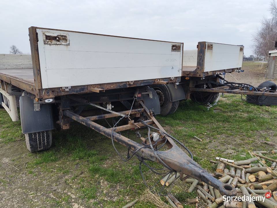 Przyczepa Pana PV18 nieuszkodzony łódzkie Strzelce sprzedam