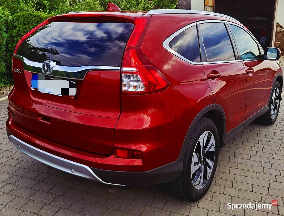 Piękna Honda CRV 20 155 Executive 4x4 2016r elektrycznie ustawiane fotele Wyszków