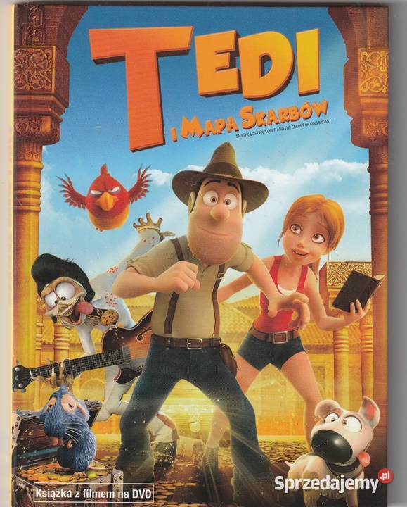 Tedi i mapa skarbów DVD Filmy Pruszków sprzedam