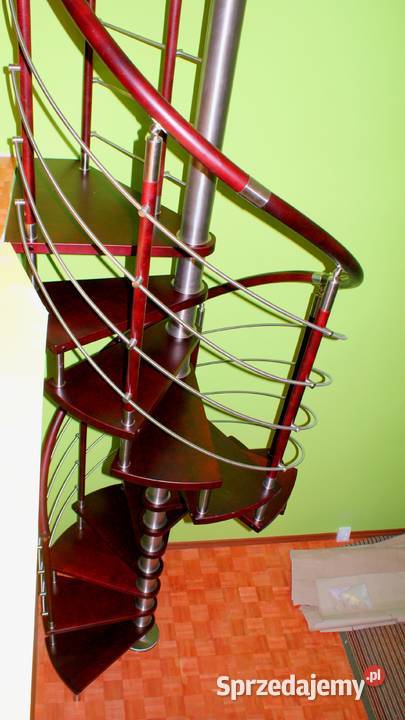 Schody spiralne DUDA model Venecja vertical 02 Podłogi i schody Kościan
