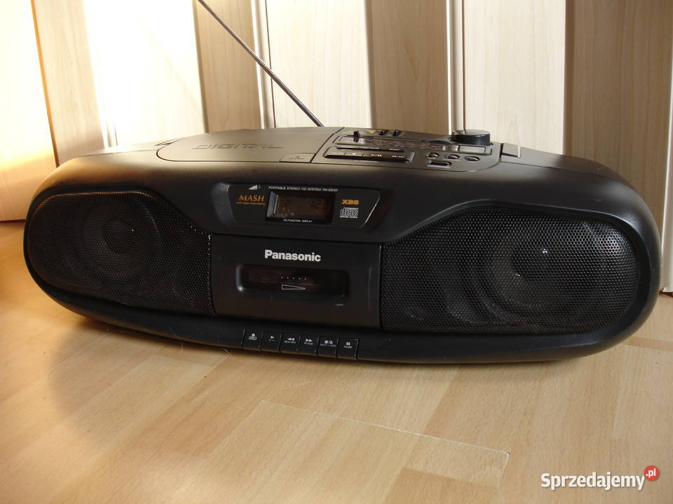 Radiomagnetofon PANASONIC RXDS101 lubuskie Zielona Góra