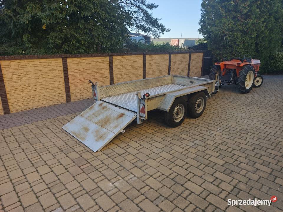 Przyczepa INDESPENSION Pod Minikoparkę DMC 2900 2350kg świętokrzyskie Wodzisław sprzedam