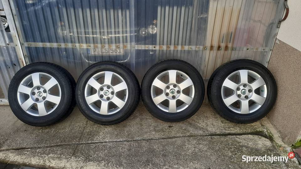 Felgi Koła Skoda Octavia 15 5x112 ET47 letnie Pińczów