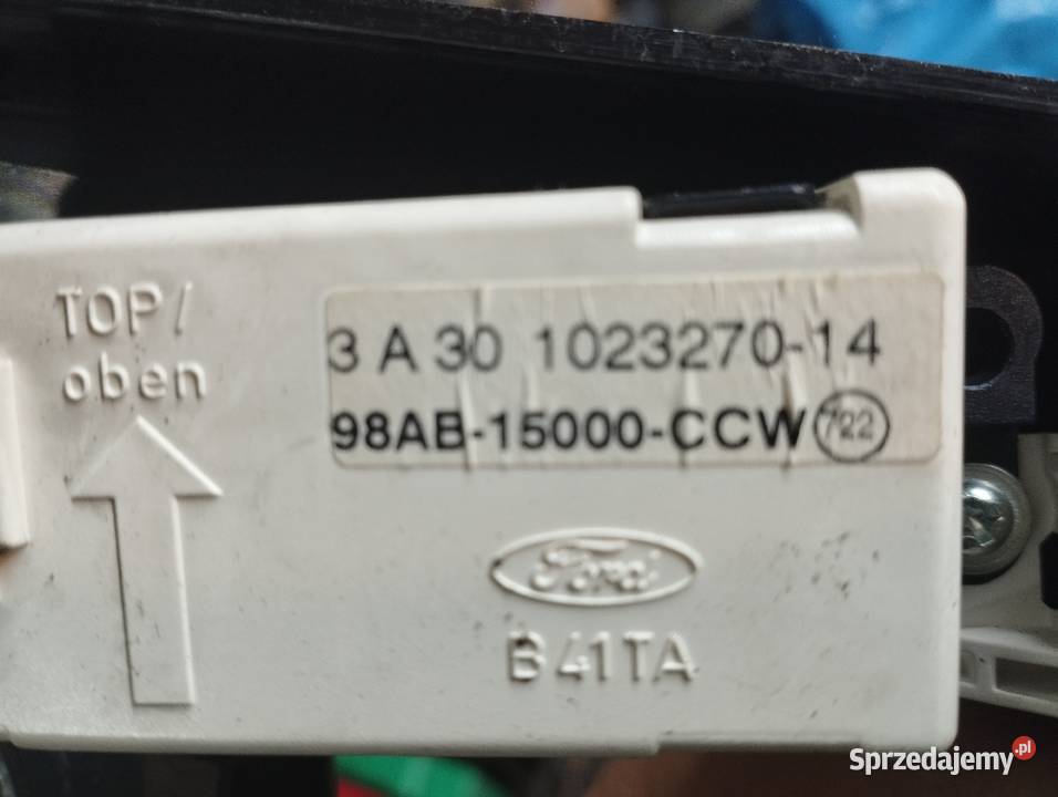 Panel sterowania Ford Focus Wyposażenie wnętrza Kłodzko