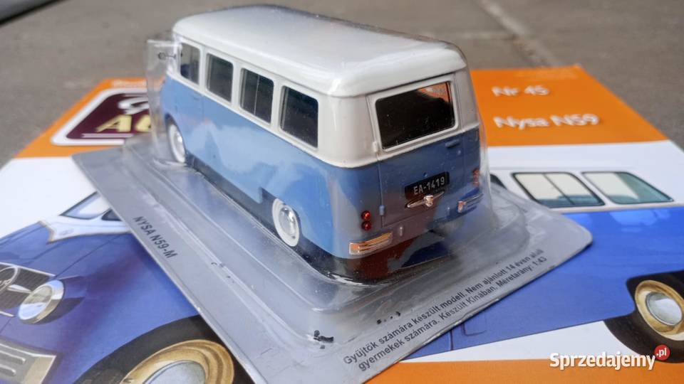 NYSA N59 M kolekcja kultowe auta PRL model 143