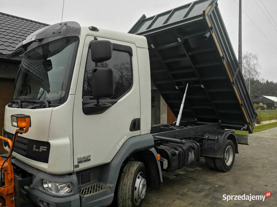 Daf Lf 45 180 Specjalny Kiper Wywrotka ZUD Międzyrzec Podlaski
