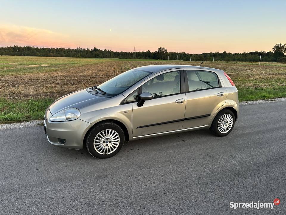 Fiat Grande Punto 14 8V Benzyna LPG pierwszy centralny zamek łódzkie Gidle