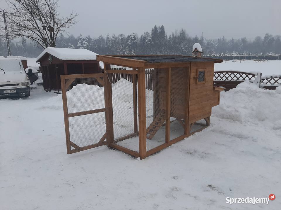 Kurnik kur z wolierą Jordanów