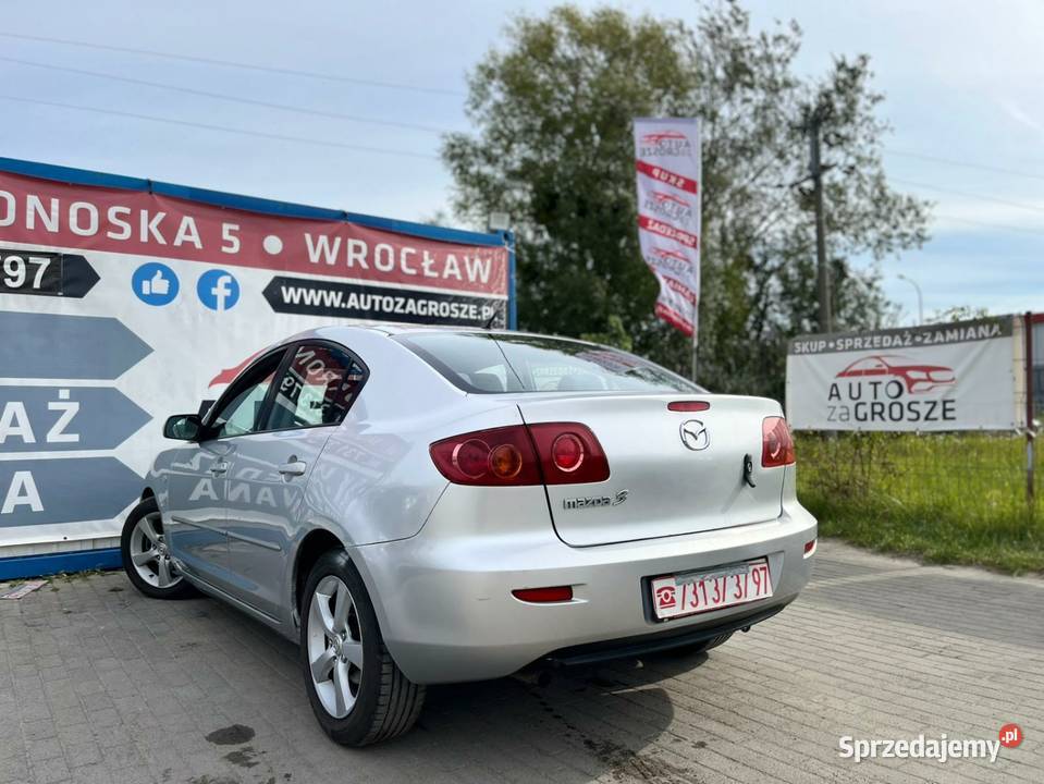Mazda 3 16 Benzyna 2005 Klimatyzacja Elektryka dolnośląskie sprzedam