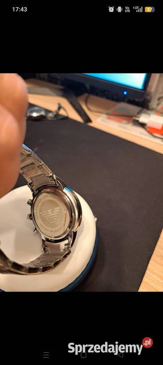 Zegarek Emporio Armani Renato chrono męski Elbląg