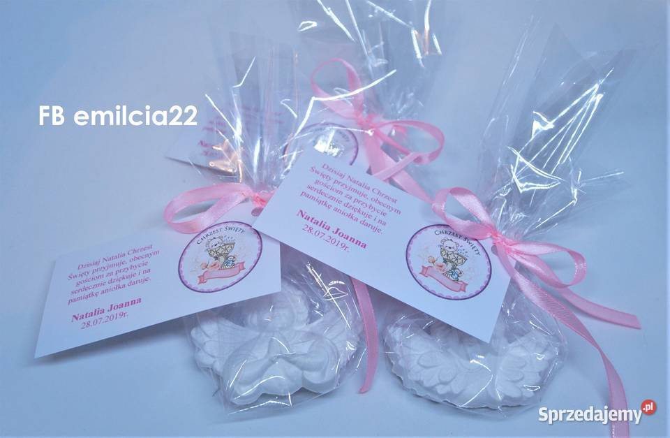 Podziękowania Gości z okazji Chrztu Św Aniołki lubuskie Zielona Góra