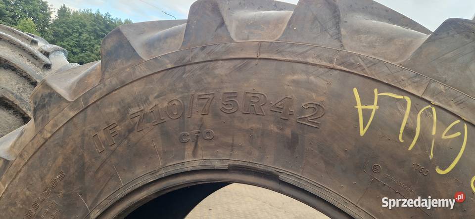 71075r42 Michelin Axiobib Alliance 70 bieżnik Nowe Miasto Lubawskie