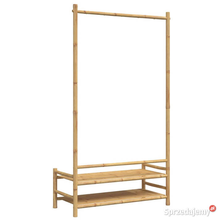 Wieszak na ubrania z półkami 103x40x183 Warszawa