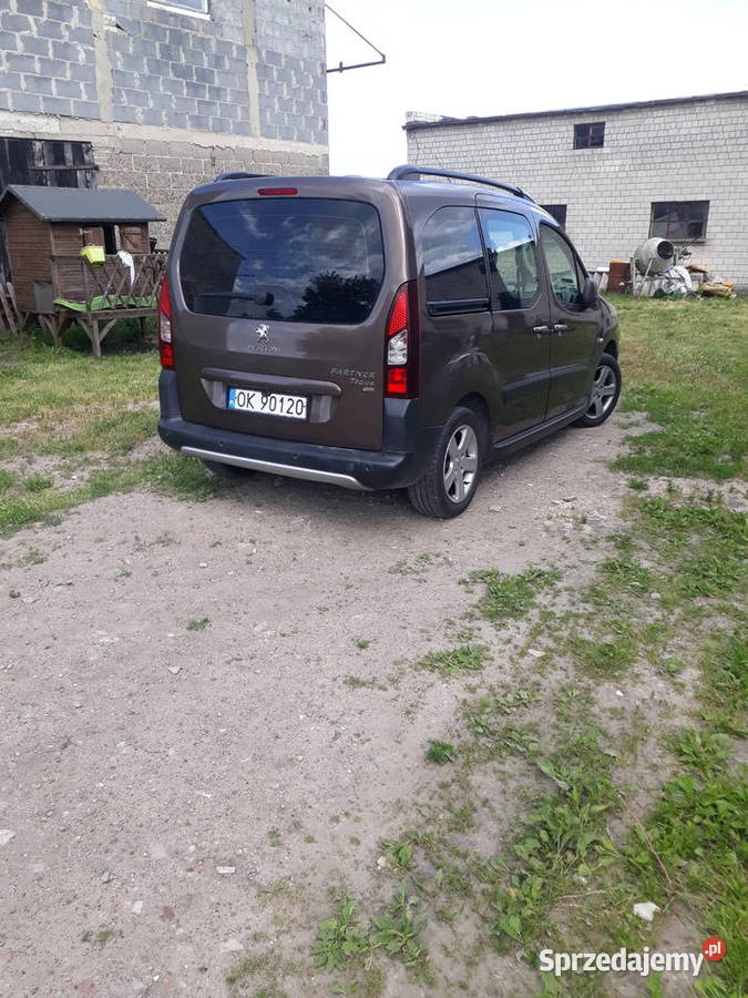 Peugeot Partner 16hdi lift osobowy stoliki kujawsko-pomorskie Brześć Kujawski