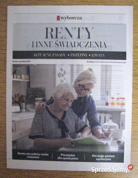 Renty i inne świadczenia Gazeta Wyborcza Parczew