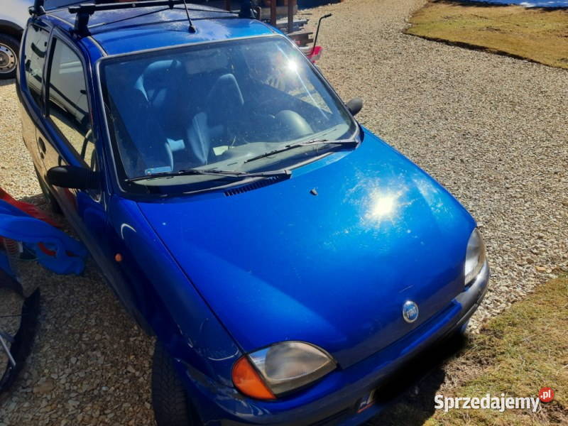 fiat seicento 900 2001 hak bagaznik dachowy małopolskie Jordanów