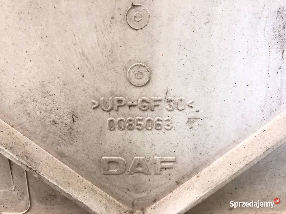 MASKA ATRAPA DAF Bus BIAŁY POKRYWA PRZEDNIA