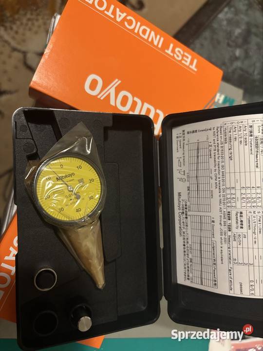 Czujnik dźwigniowozębaty typ poziomy Kod Lublin