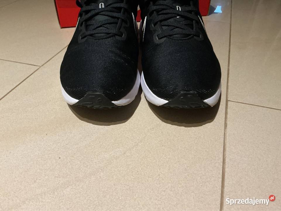 Buty Sportowe Męskie Czarno Białe Nike 46 czarny lubuskie Nowa Sól