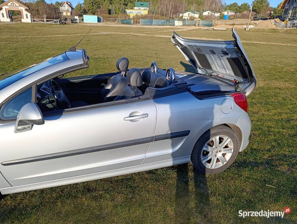 Peugeot 207 CC 16 16V VTi 120 Sport Czarna skóra Chojnice