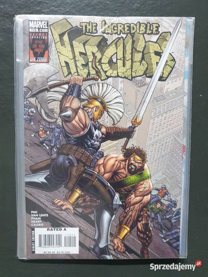 The Incredible Hulk Against The World 4 komiksy Rok wydania 2007 Komiksy Gdynia