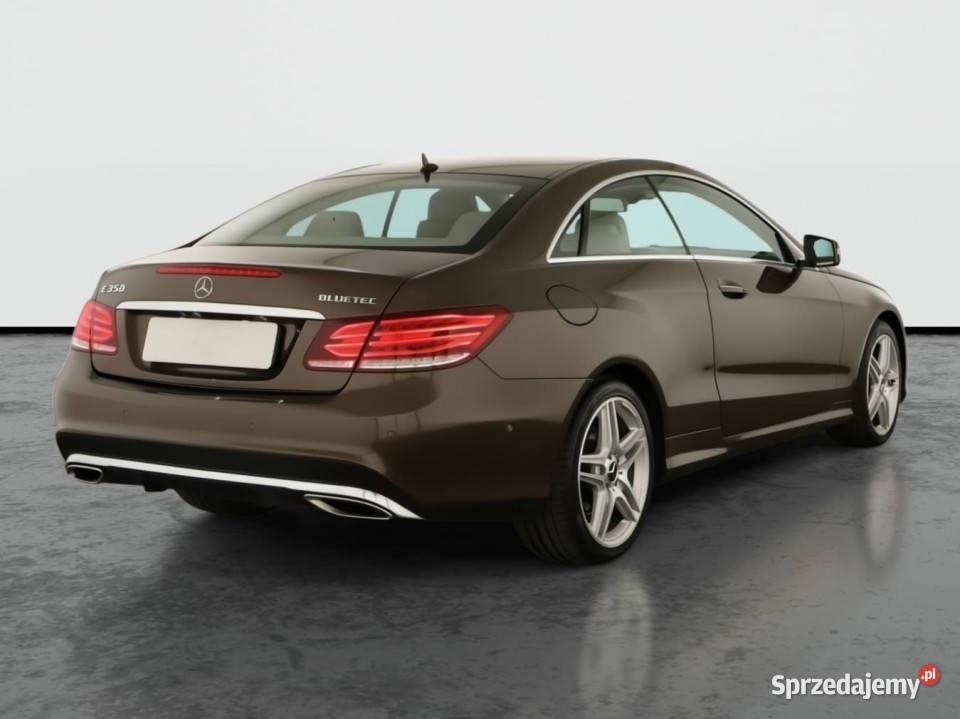 Mercedes E E 350 BlueTEC Sportowy / Coupe Klasa E mazowieckie Piaseczno